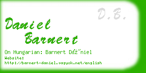 daniel barnert business card